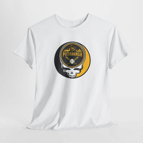 Grateful Dead - The Ballpark Collection: Pittsburgh Edition Grateful Dead Steal Your Face T-Shirt - MLB - StealieShop
